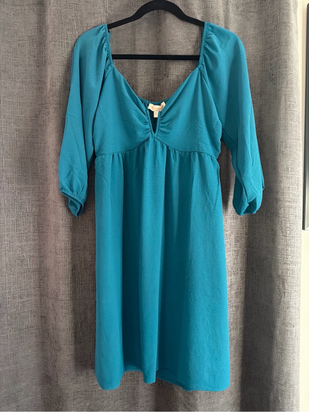 Monteau Teal Midi Dress